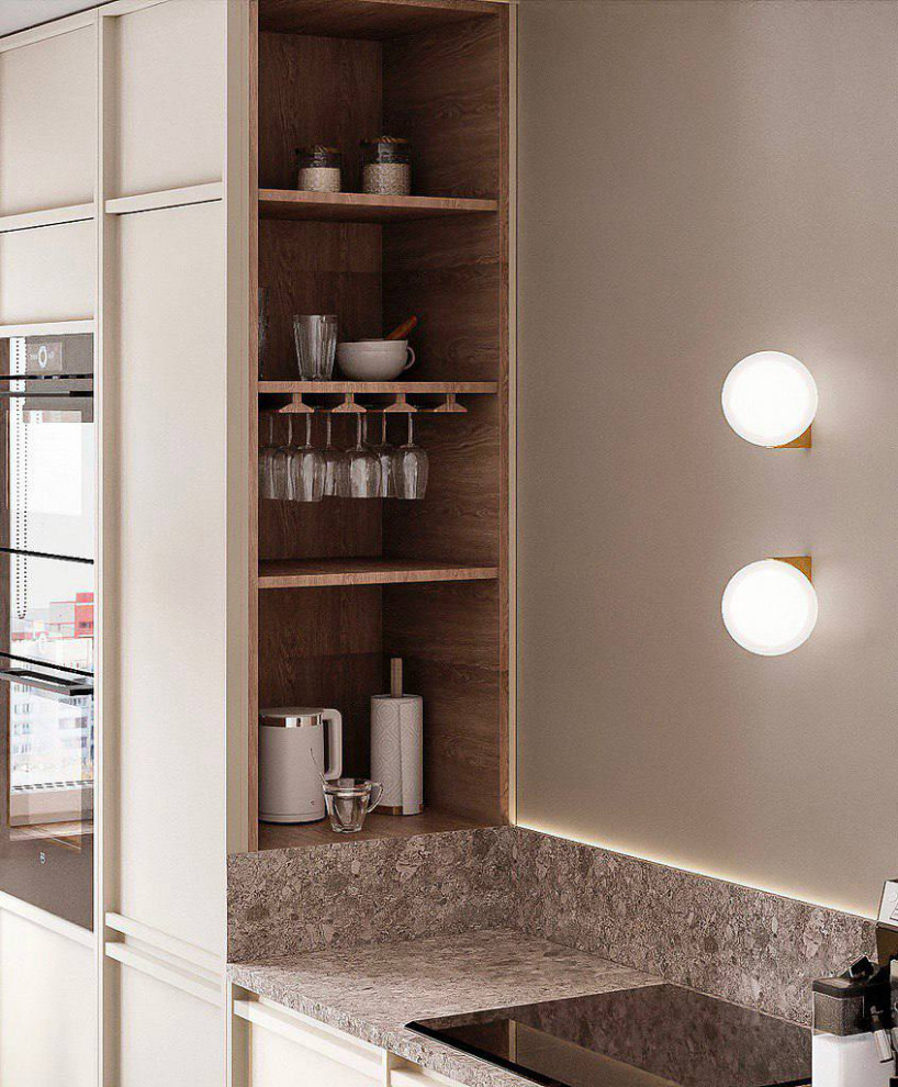 Минималистичная квартира в стиле джапанди, 100 м2