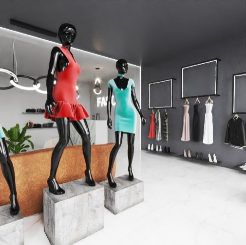 Шоу-рум одежды