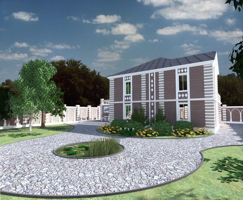 Вазуализации коттеджей и домов