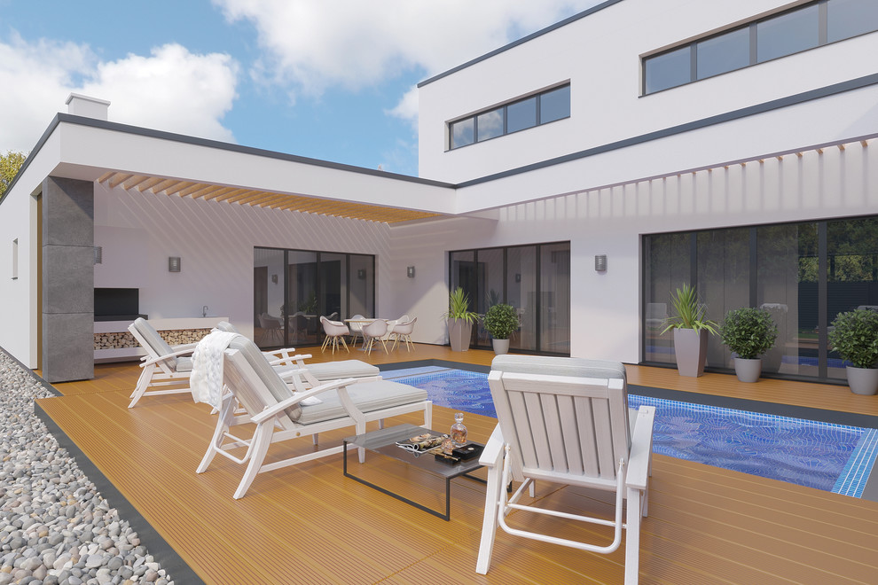 Жилой дом в современном стиле