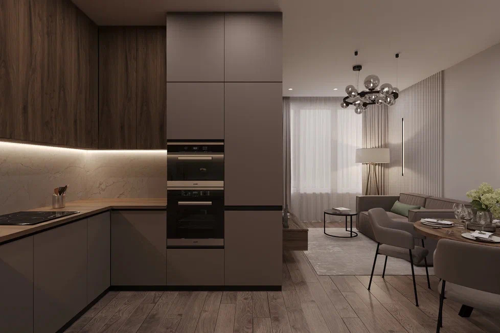 Ремонт квартиры (студии) для молодого человека