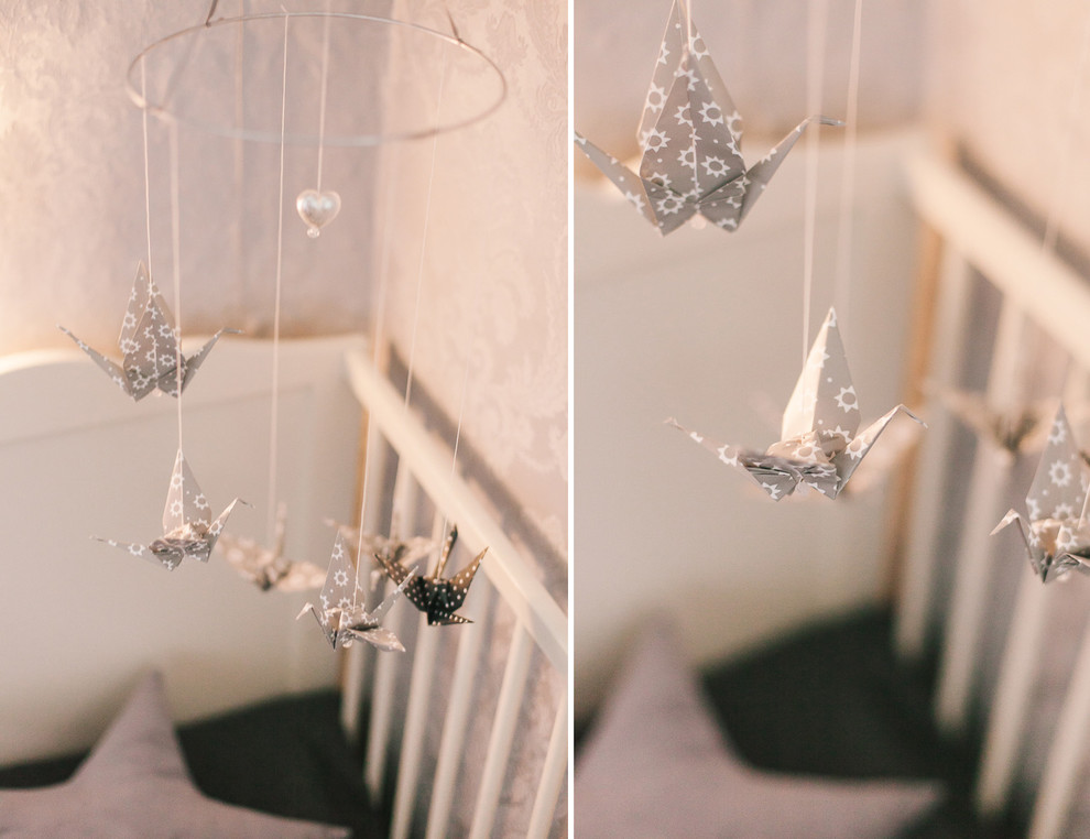 DIY: Как сделать мобиль-оригами для новорожденного своими руками