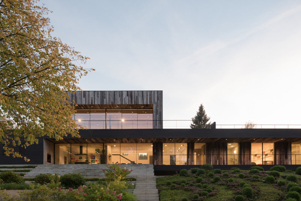 Обложка проекта: Villa TX Панорамные сдвижные окна Sky-Frame