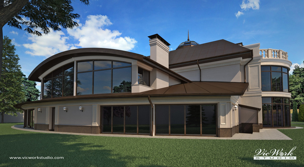 Обложка проекта: Classic style private house