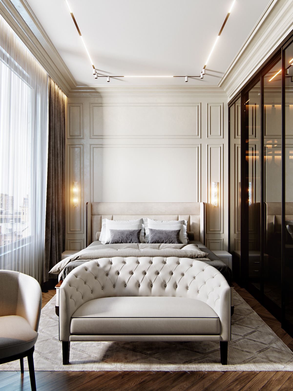 Интерьер квартиры в ЖК Символ 100м2