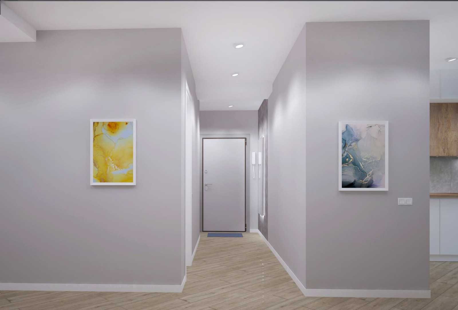 Стильный коридор