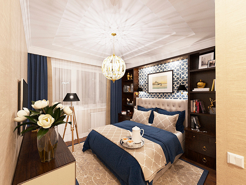 Современная классика в обычной квартире