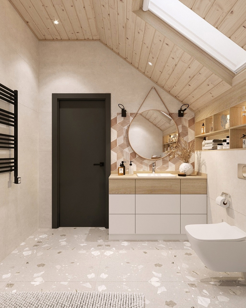 п.Родной_Санузлы 1 и 2 этаж