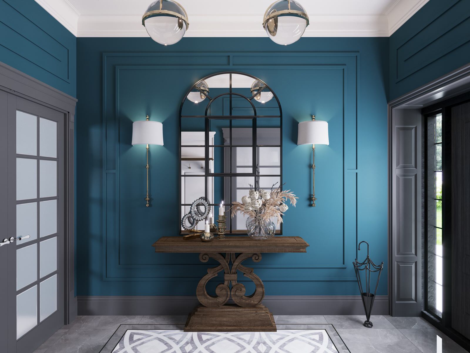 Дом в стиле современная классика