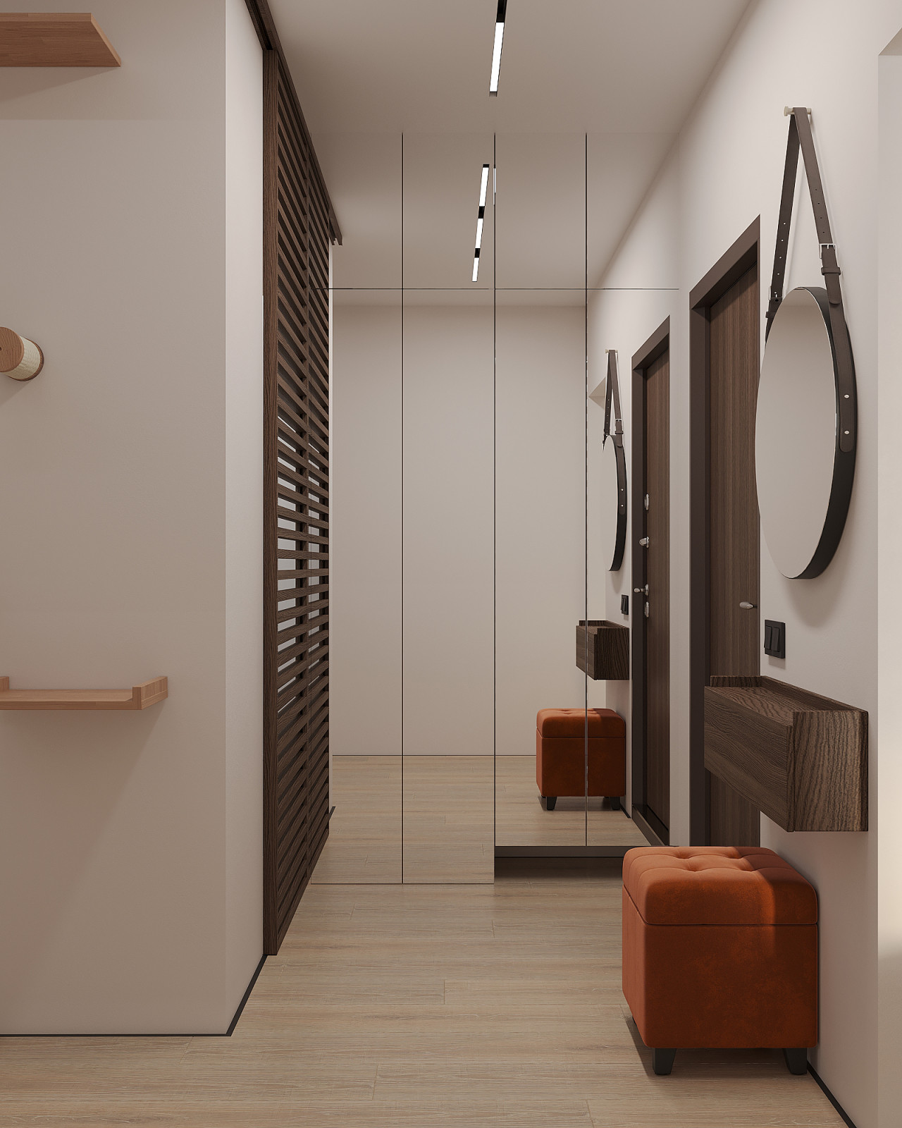 Двухкомнатная квартира для молодой девушки