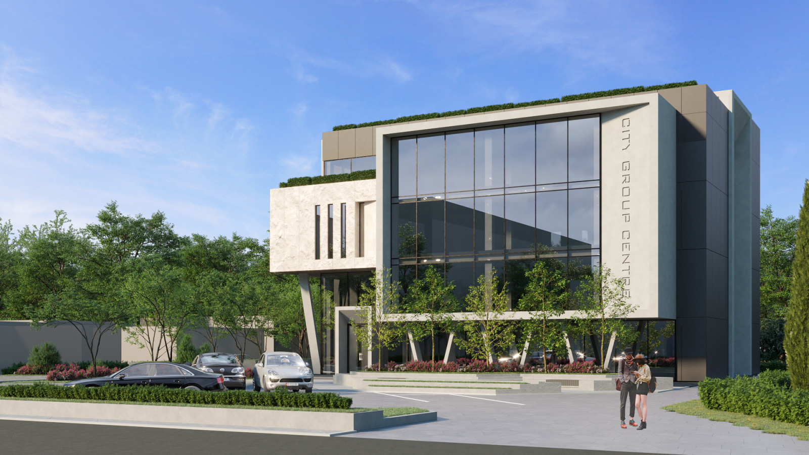 Обложка проекта: Офисный центр в Краснодаре