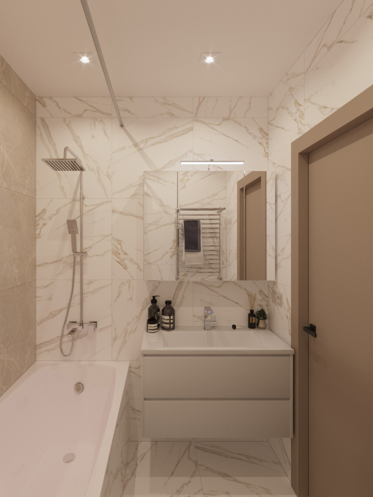 Дизайн проект трёхкомнатной квартиры