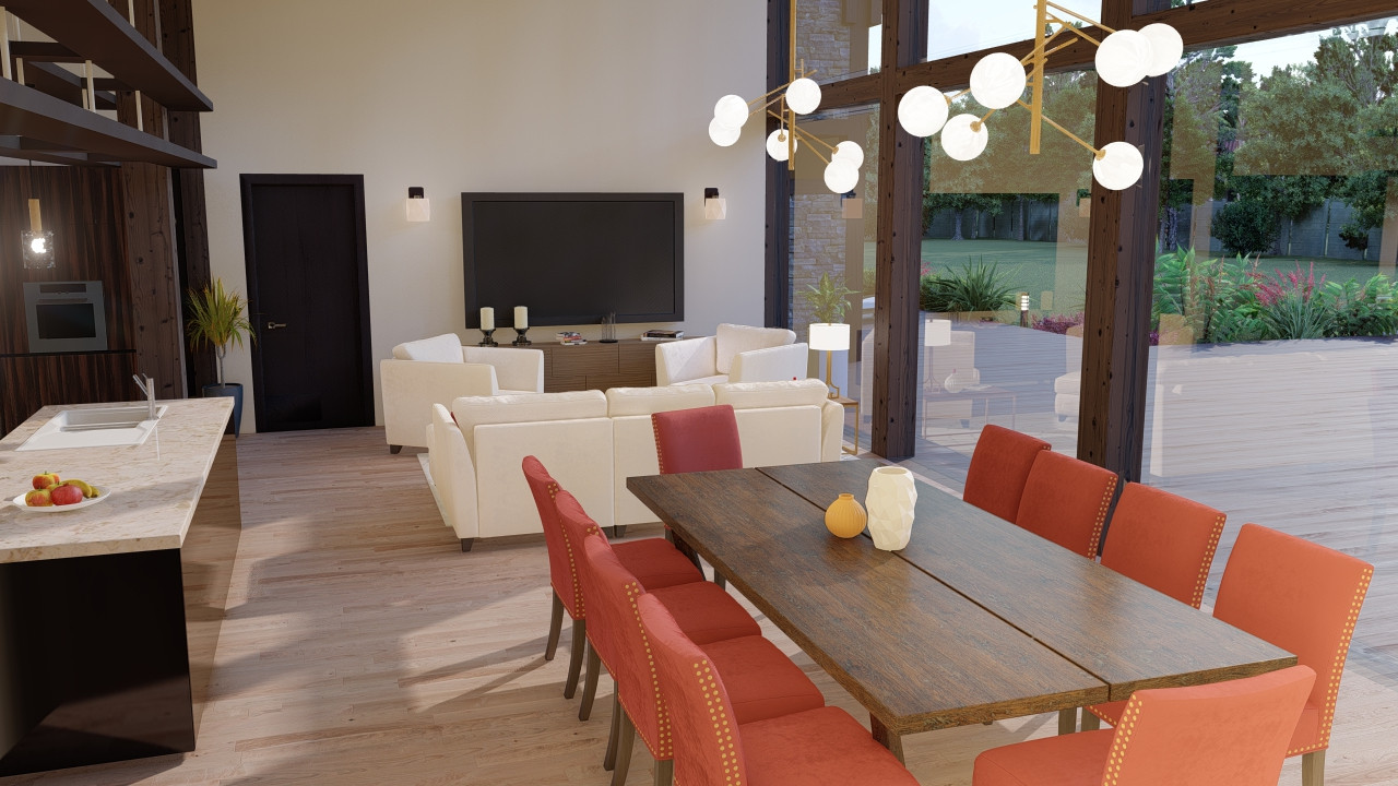 СПА комплекс с бассейном, сауной, барбекю и хоз.блоком