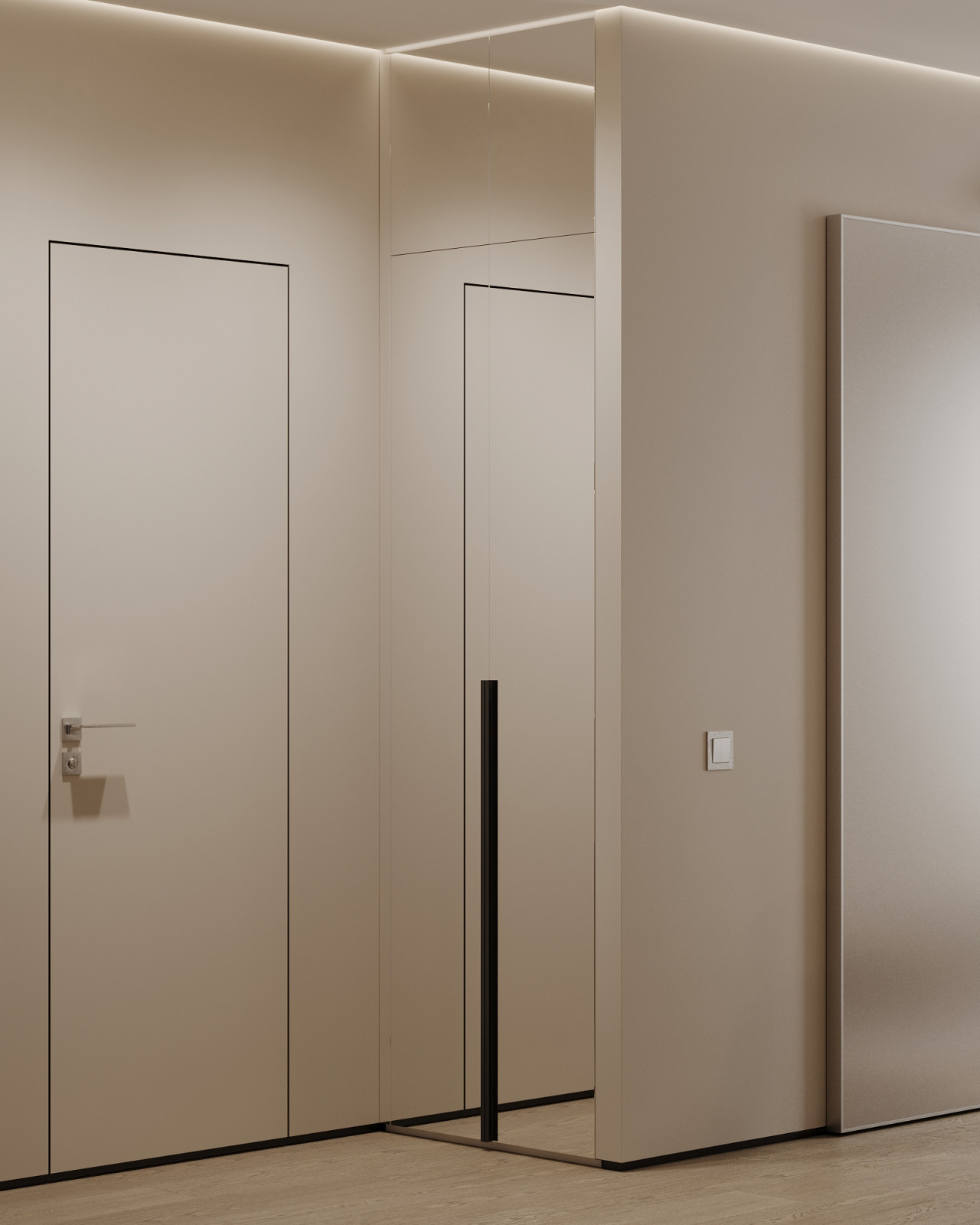 Эскизный проект интерьерной квартиры в Москве