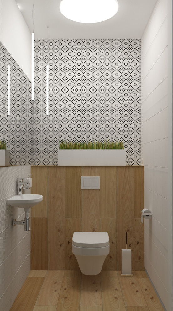 Гостевой санузел на первом этаже