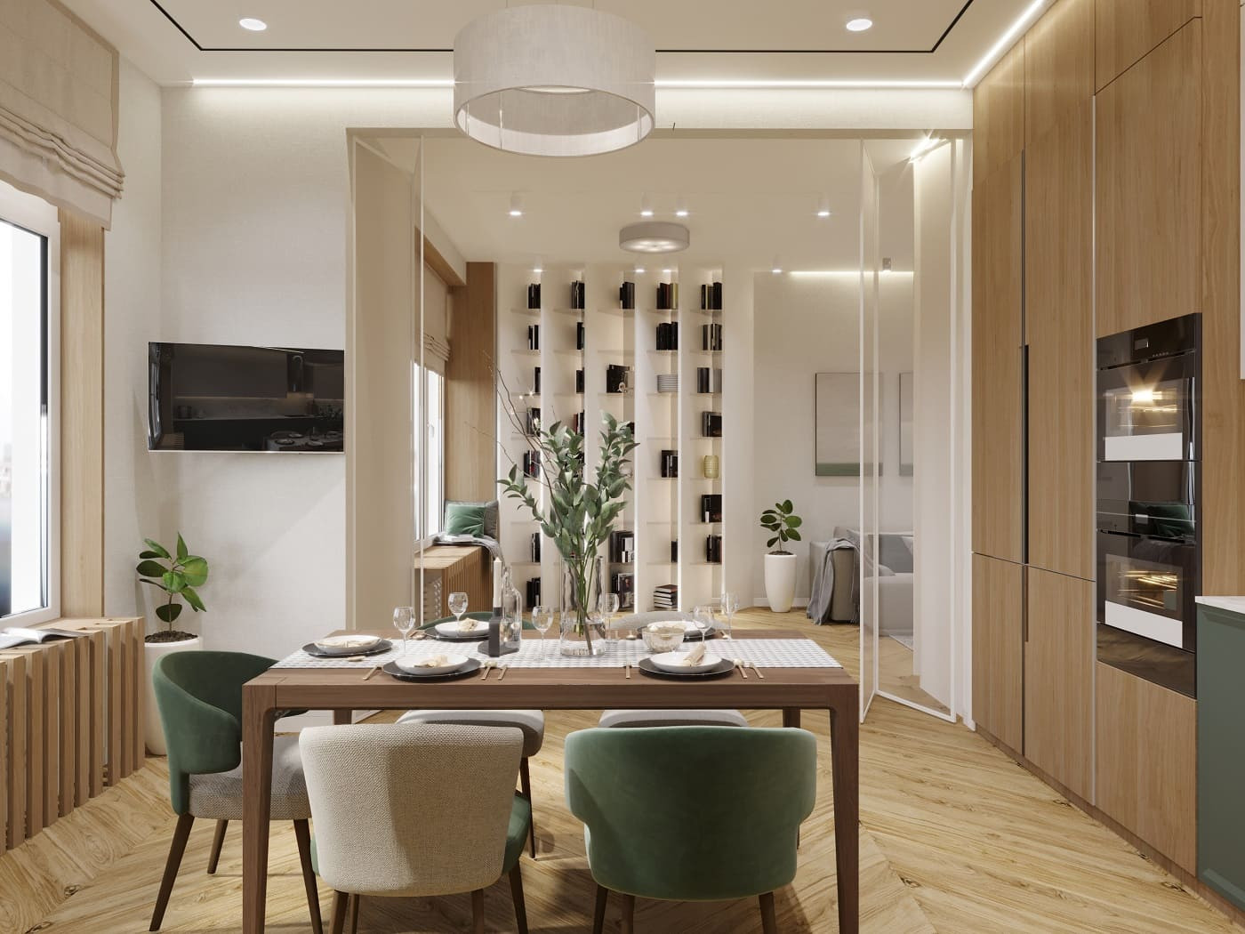 Квартира для молодой семьи с двумя детьми