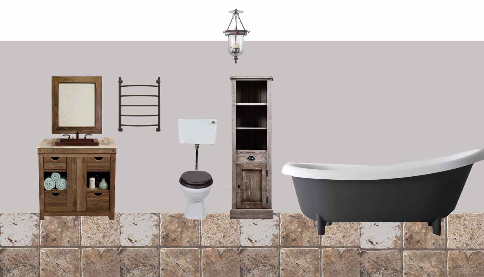 2 d коллажи квартиры в деревенском стиле