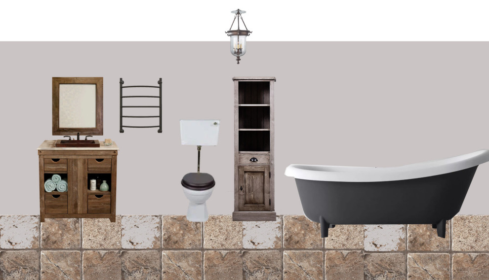 2 d коллажи квартиры в деревенском стиле