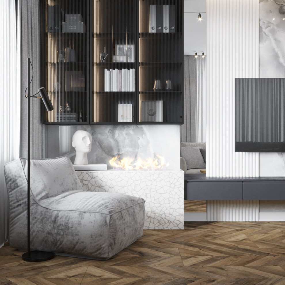 Кухня-гостиная 25 кв.м