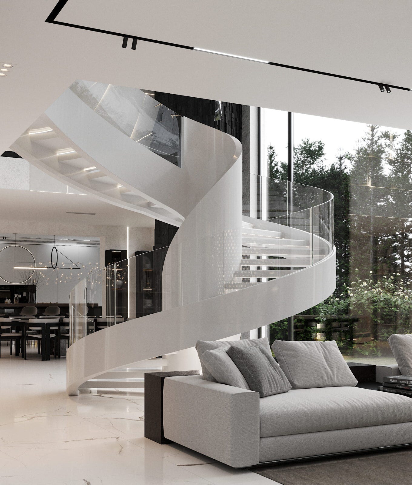 Обложка проекта: Минимализм и футуризм