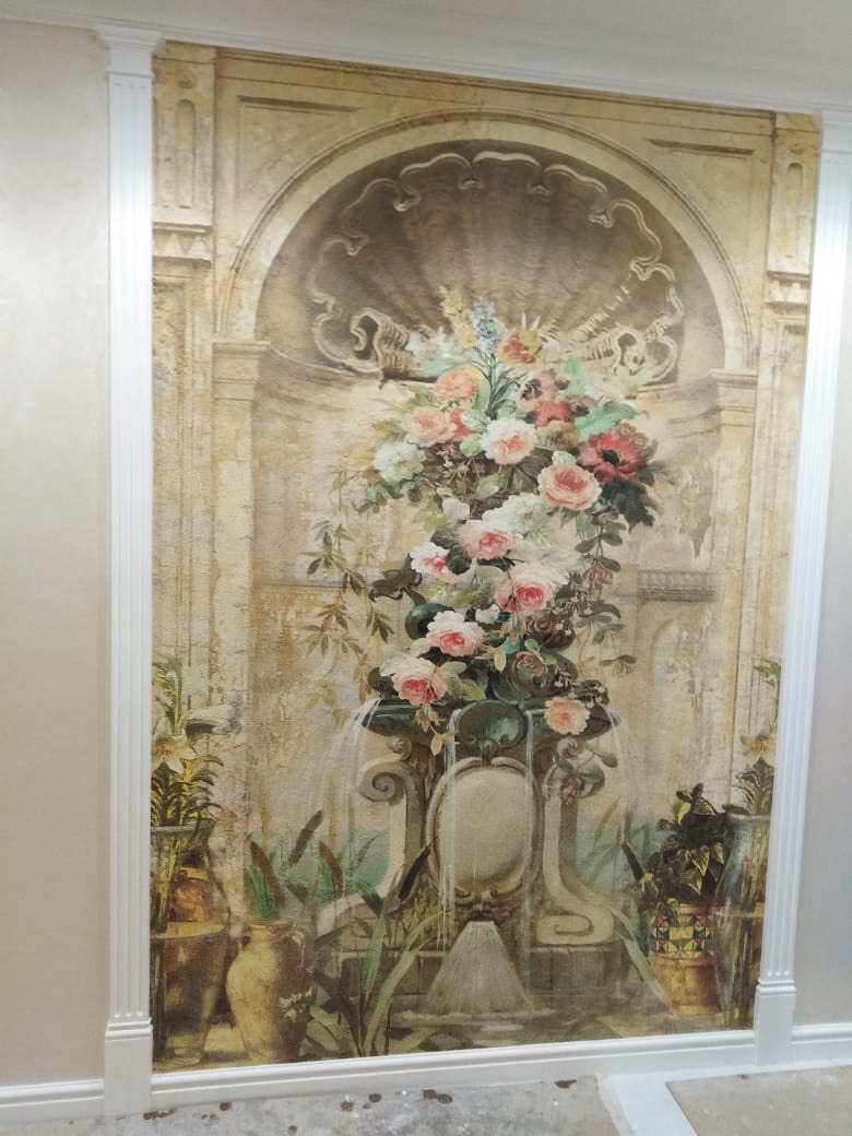 Фото с проектов в процессе монтажа