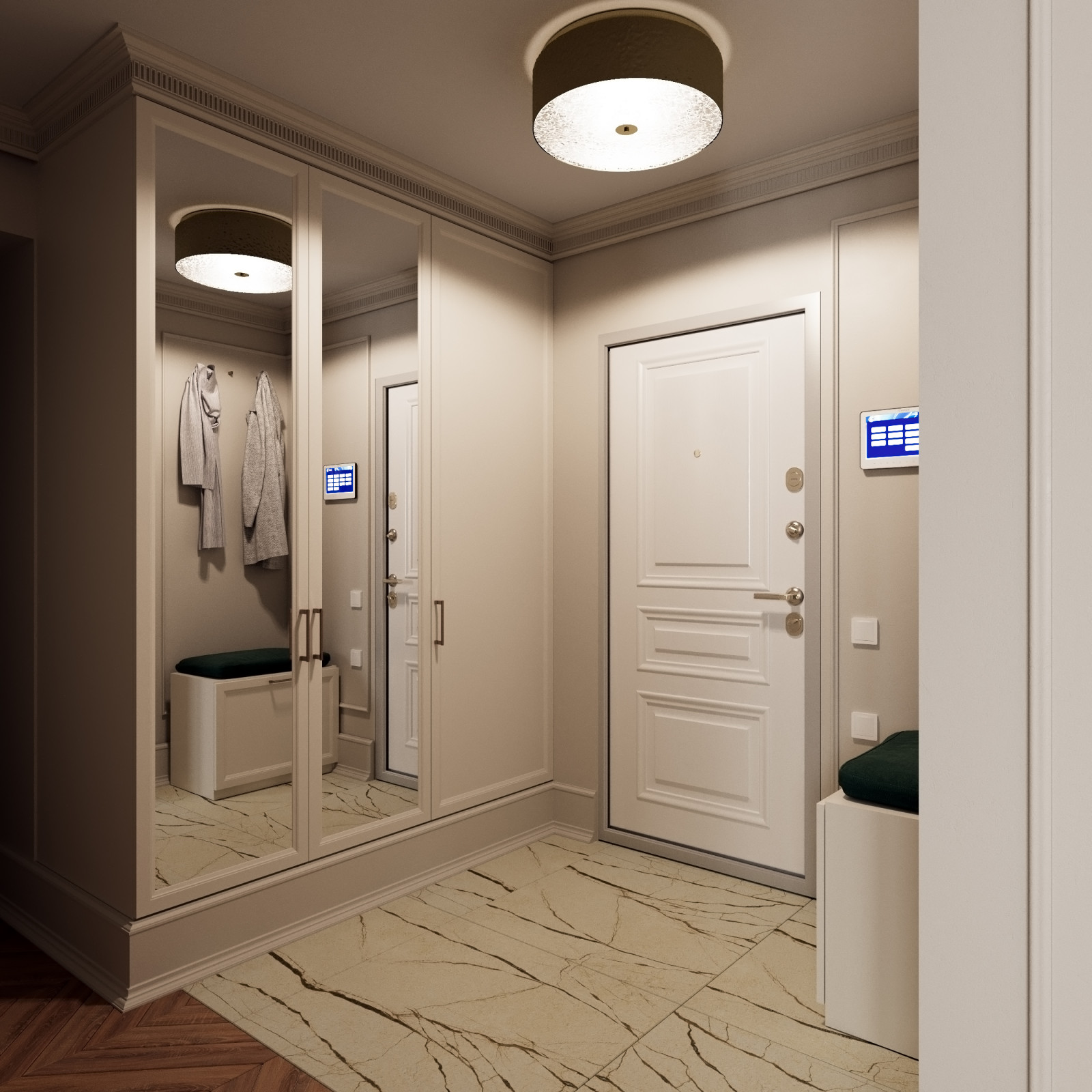 Трехкомнатная квартира в панельном доме