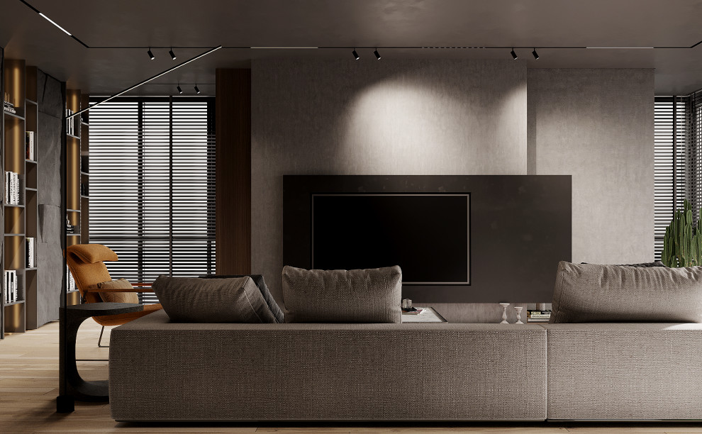 Обложка проекта: Интерьер квартиры ул. Ташкентская 184м2