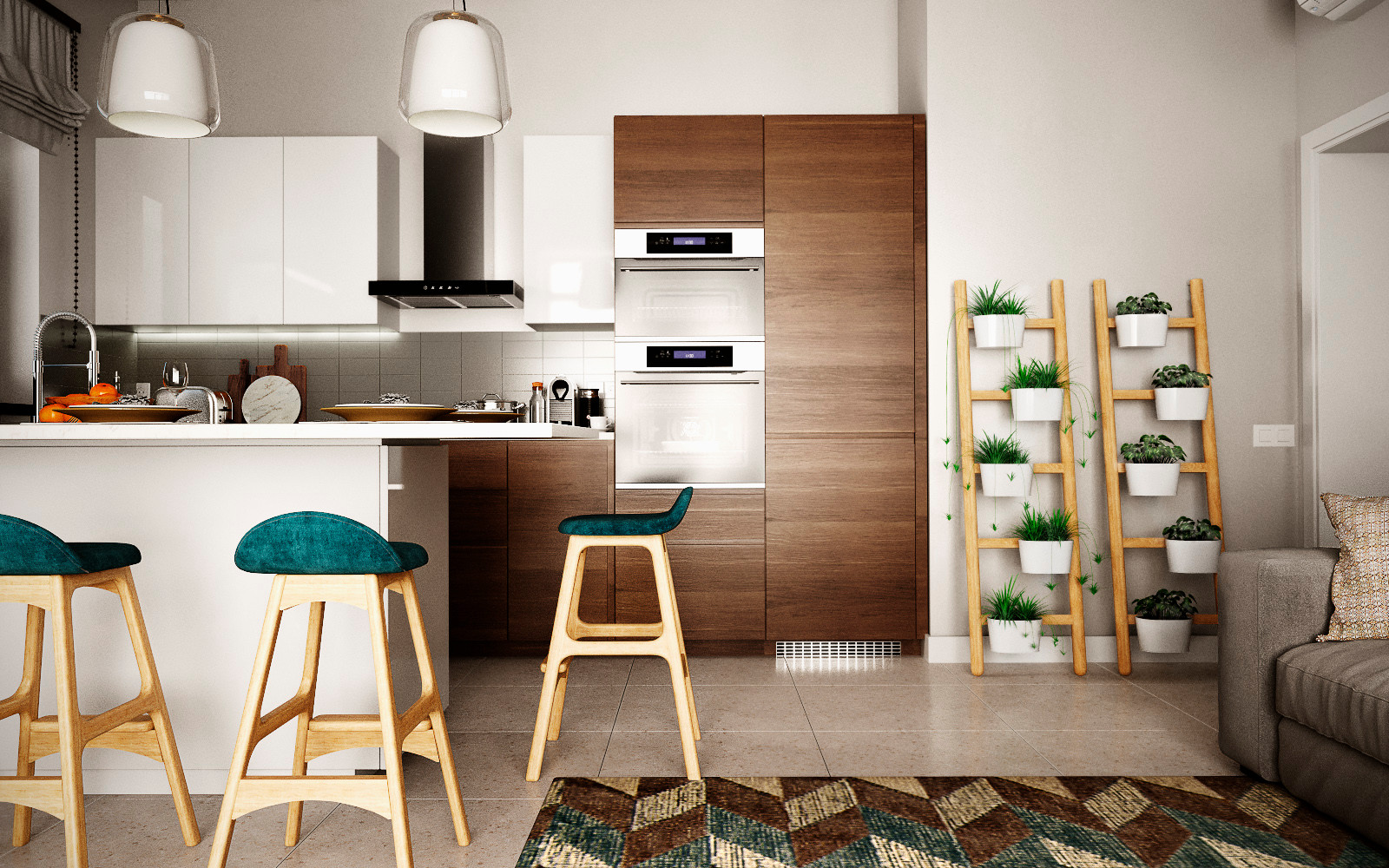 Дом за 100 дней. Скандинавский стиль.