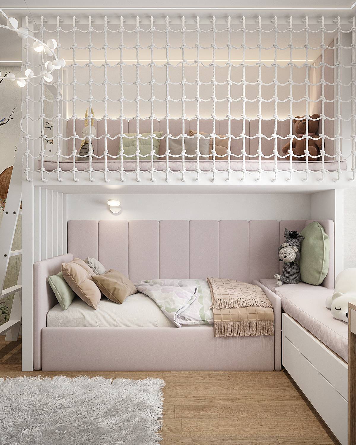 Элегантная современная трехкомнатная квартира