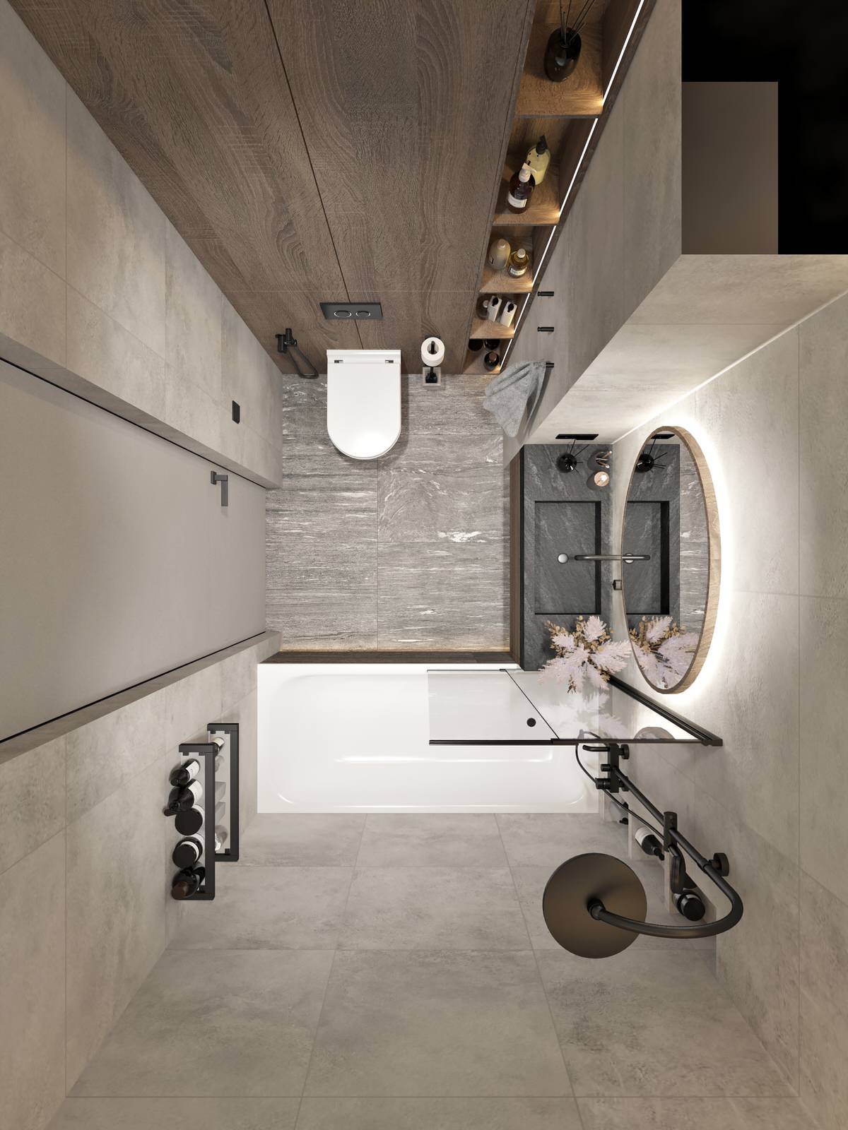 Обложка проекта: Минималистичный интерьер для молодой семьи