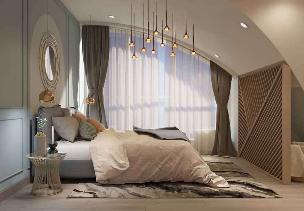 Дизайн интерьера квартиры в жилом комплексе “Tengiz Towers”