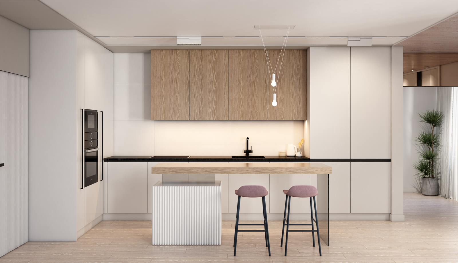 Квартира в Сканди минимализме