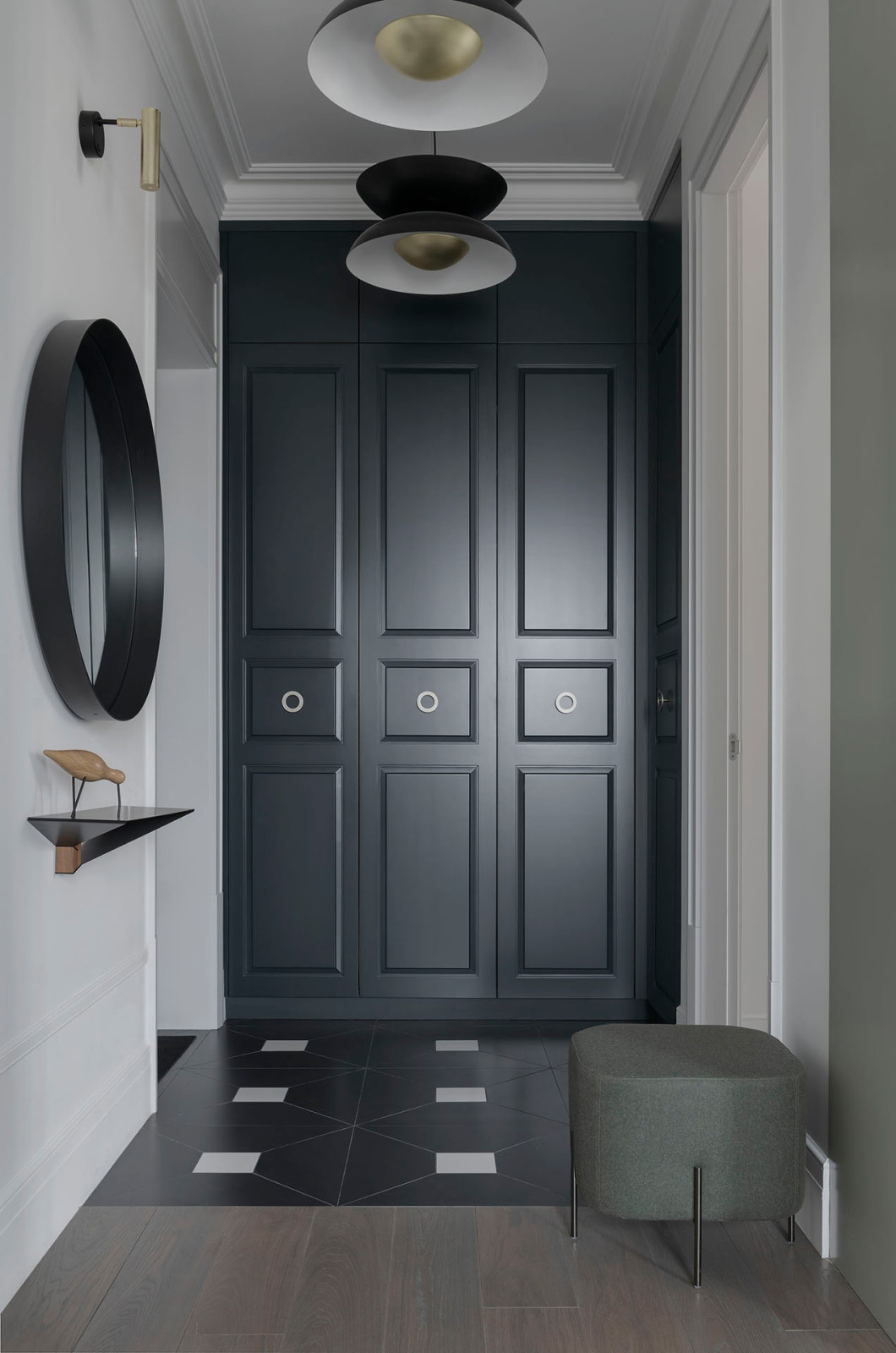 Houzz Украина: Квартира в центре Киева с настоящим камином