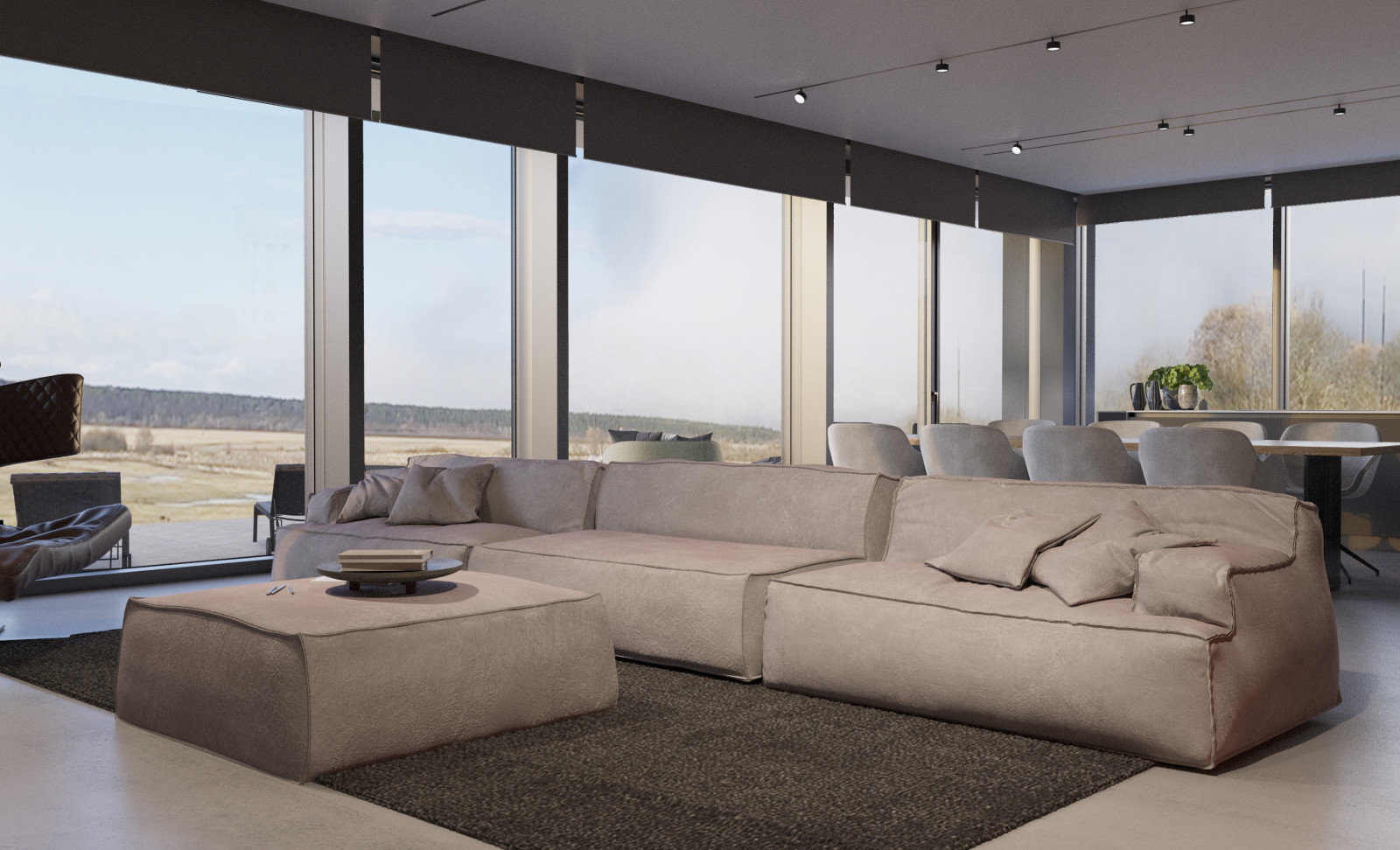 Визуализация коттеджа