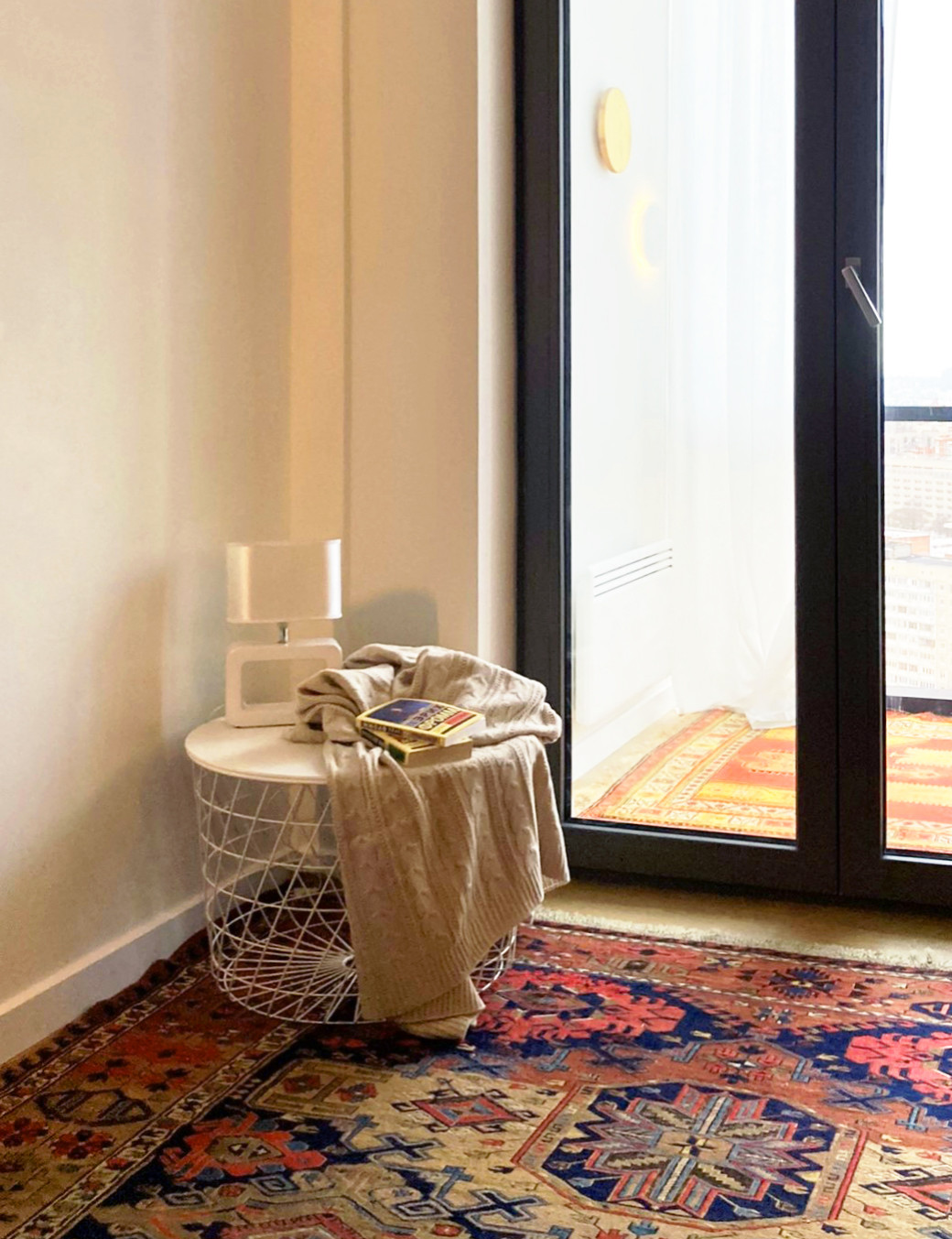 Квартира с восточными коврами в ЖК "Bauhaus"