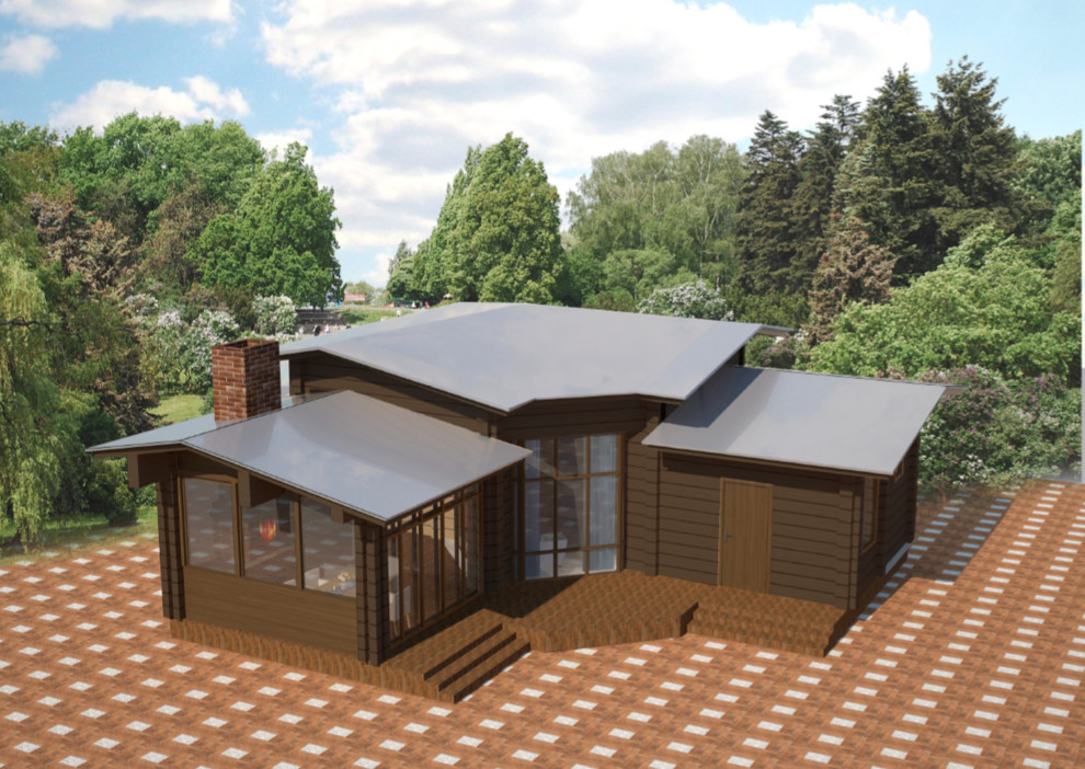 Обложка проекта: Проект бани для с. Курганово