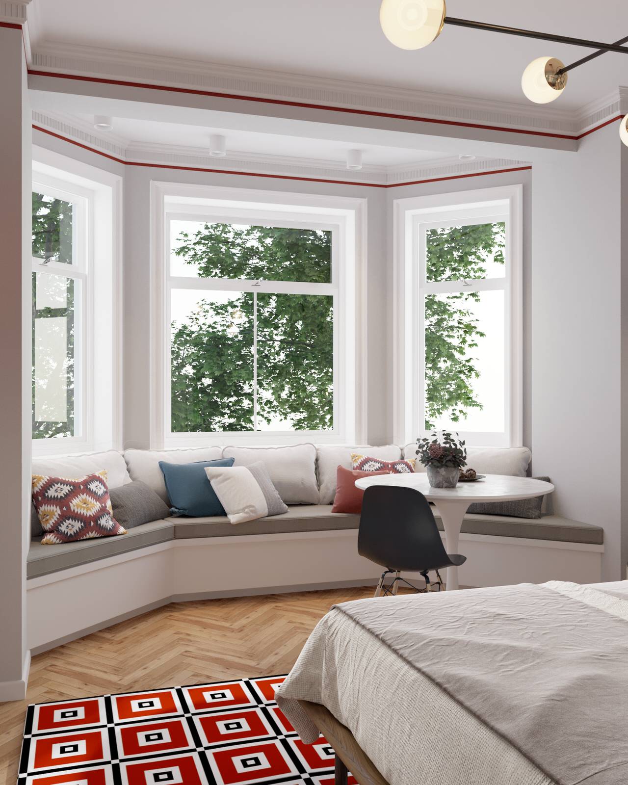 Спальня в парижском стиле