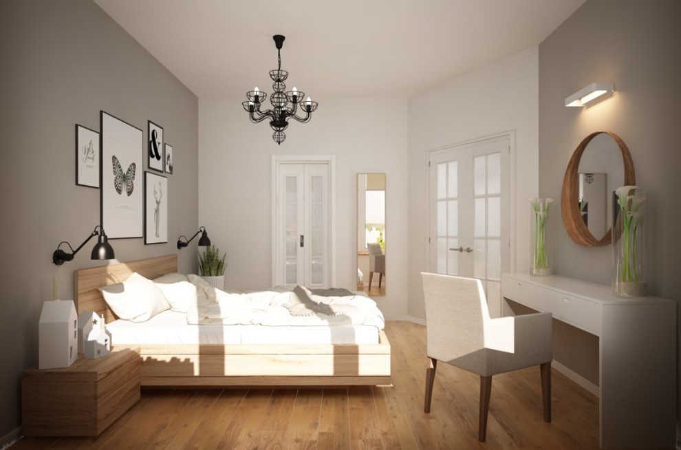 ЖК Наследие. Двухкомнатная квартира в Скандинавском стиле.