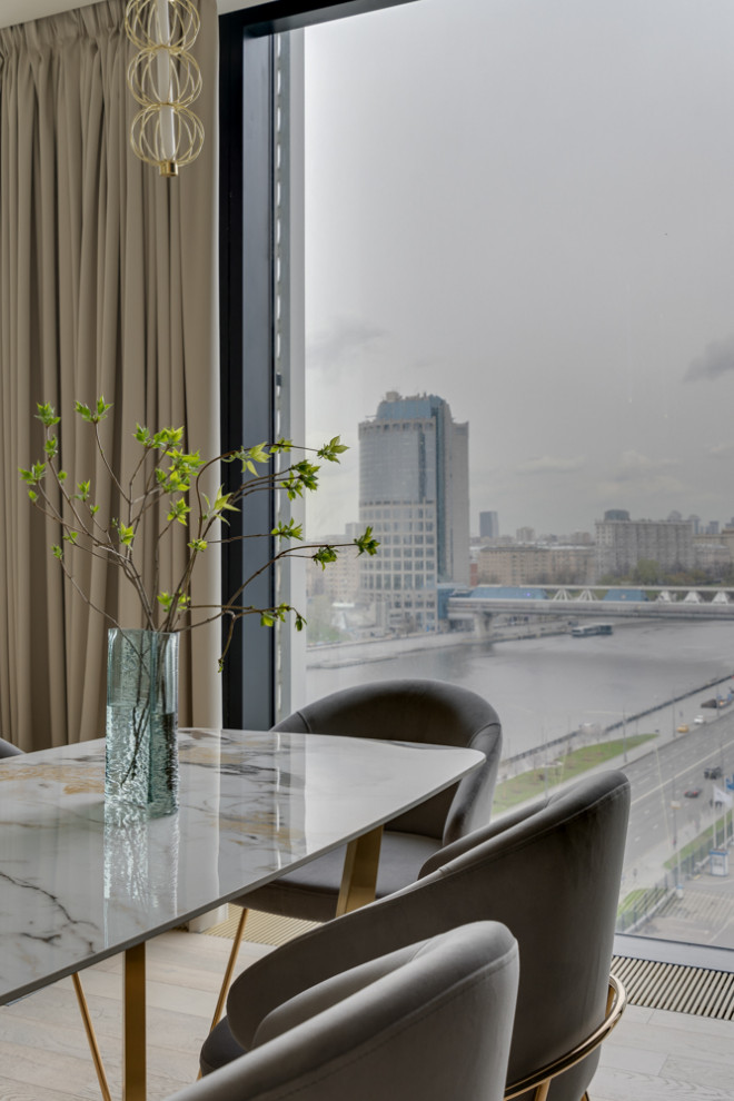 Комплектация и хоумстейджинг в небоскребе Москва Сити, ЖК Capital Towers