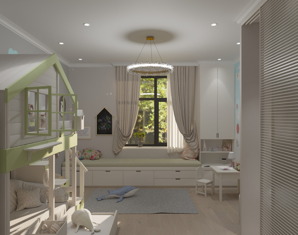 Обложка проекта: Детская спальня