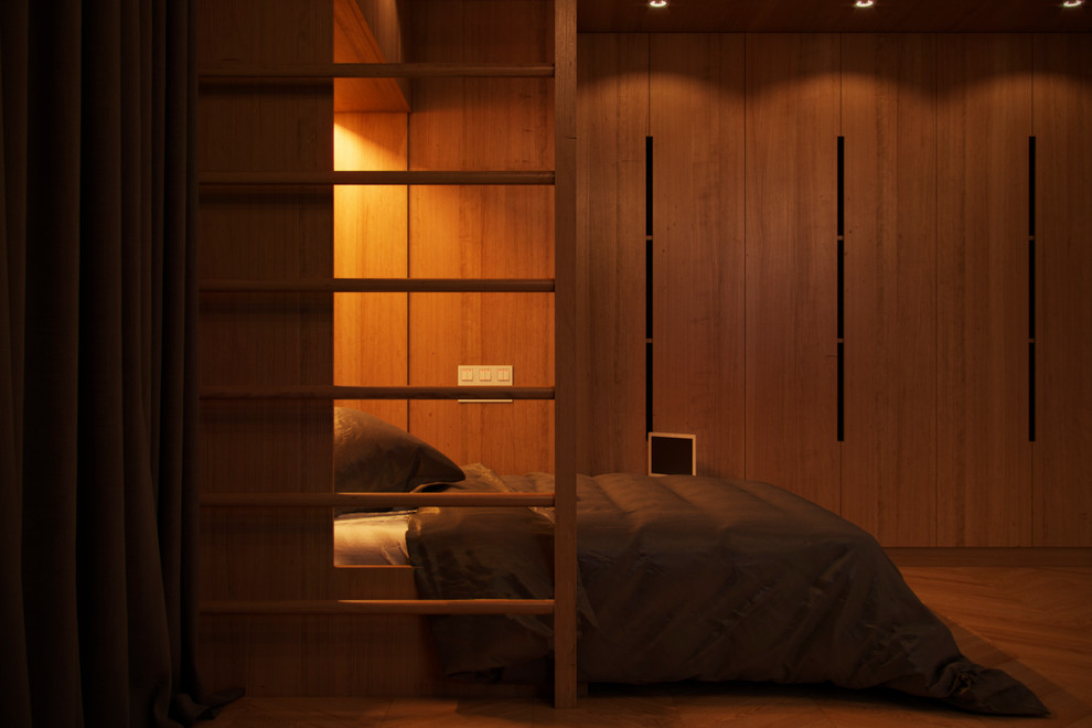 Проект интерьера мансарды «Green Green Mountain » Москва, Баррикадная