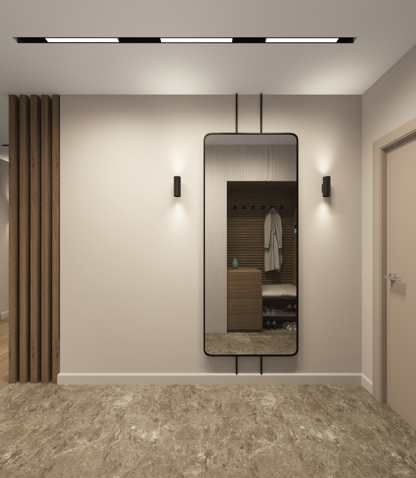 Проект квартиры в современном стиле