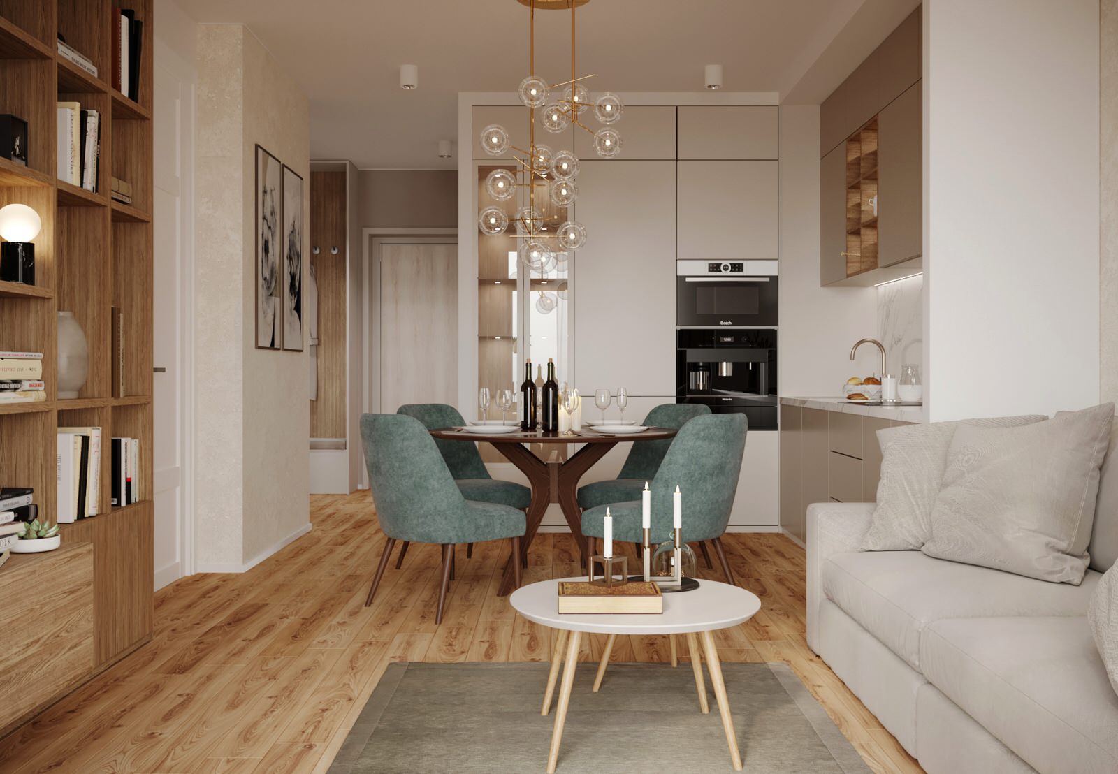 ЖК «LENINGRAD» 50м2., проект 2020г.