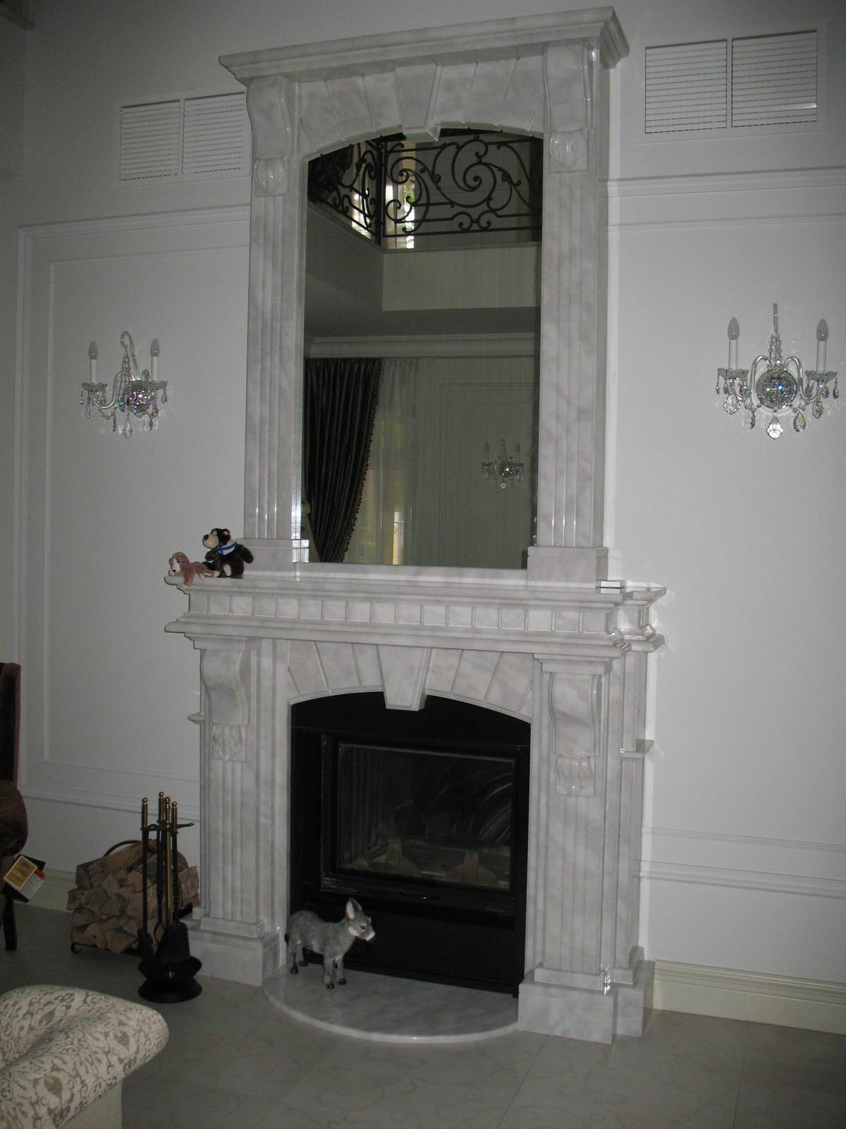 Подборка работ по мрамору