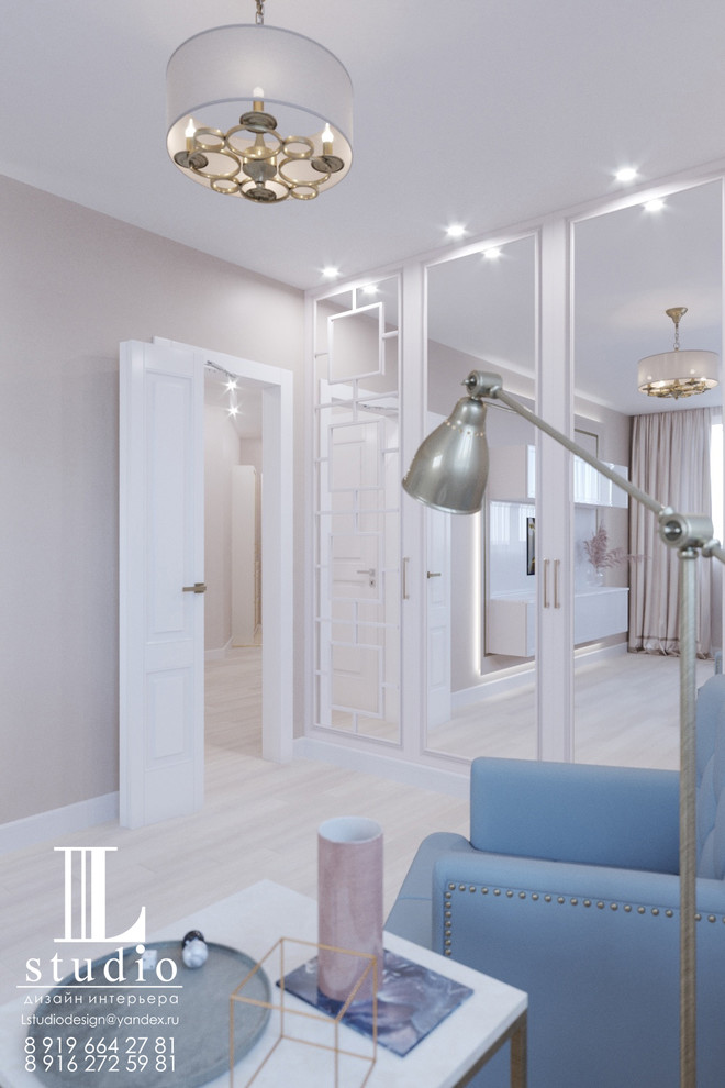 Неоклассика с голубыми акцентами