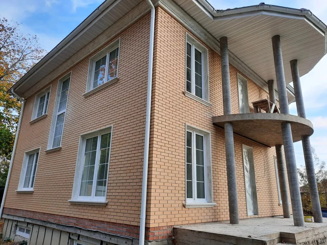 Обложка проекта: Каменный дом, 230 кв.м. г. Пушкино