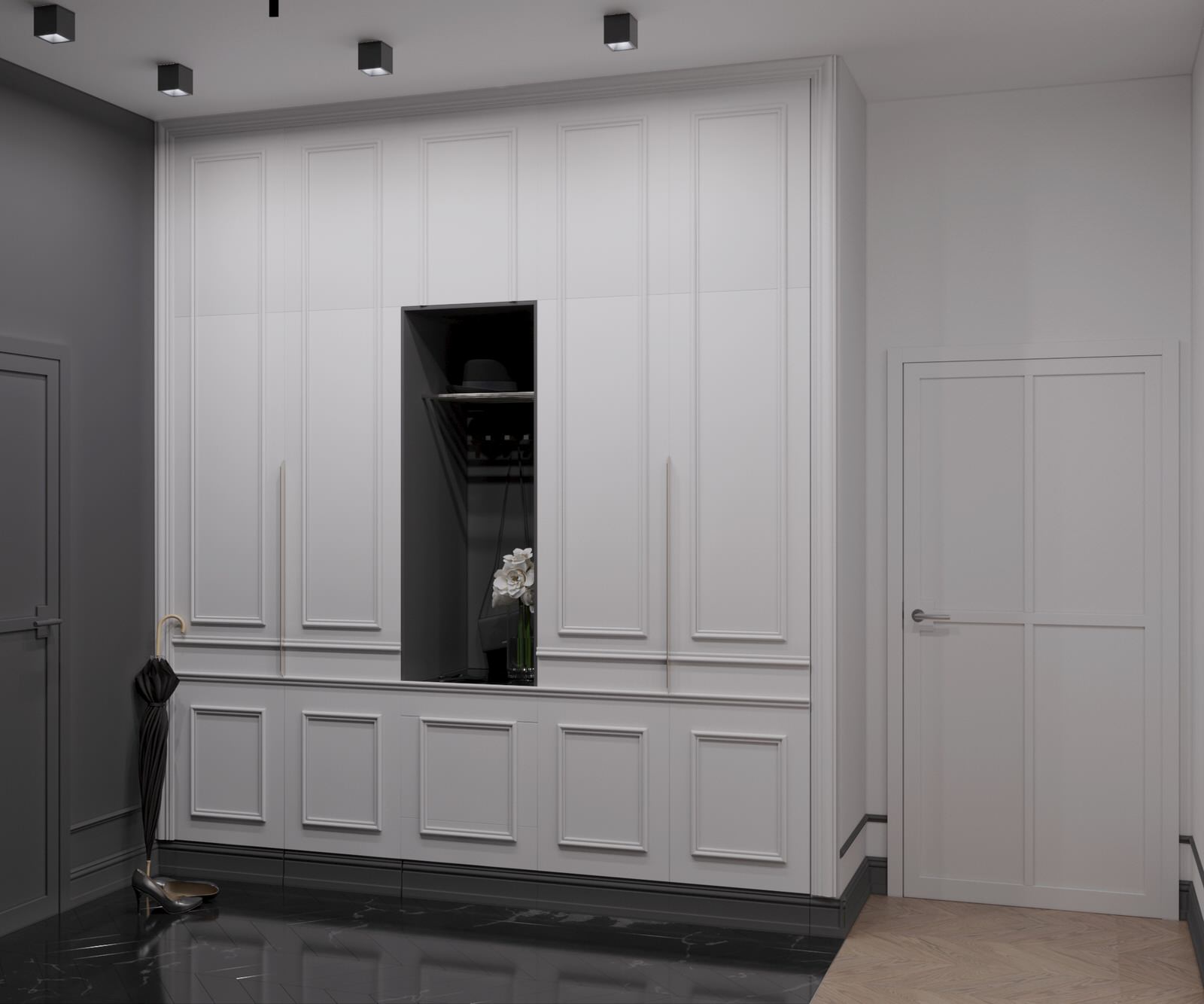 Обложка проекта: Трехкомнатная квартира в ЖК "Платинум"