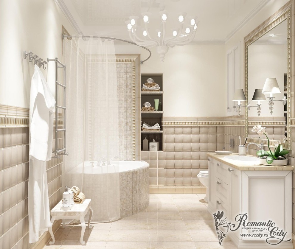 Обложка проекта: Дизайн трехкомнатной квартиры в светлых тонах