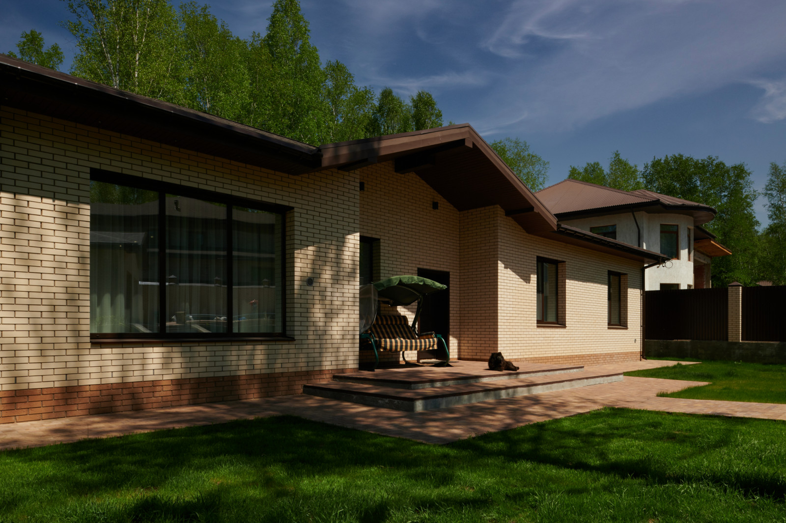 Обложка проекта: Дом 200м2 в современной классике