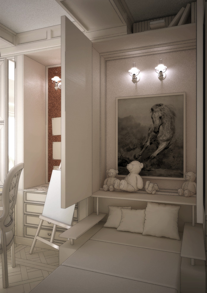 Квартира в стиле эпохи Людовика XVI